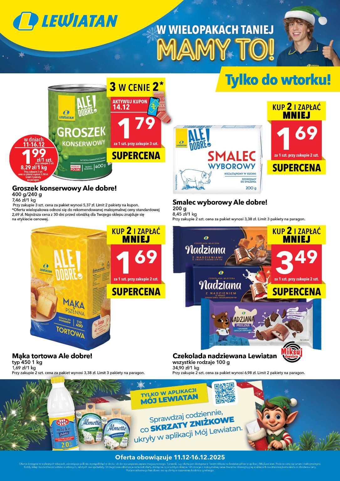 Gazetka Lewiatan - Kupuj i zyskaj więcej! - ważna od 11.12. do 16.12.