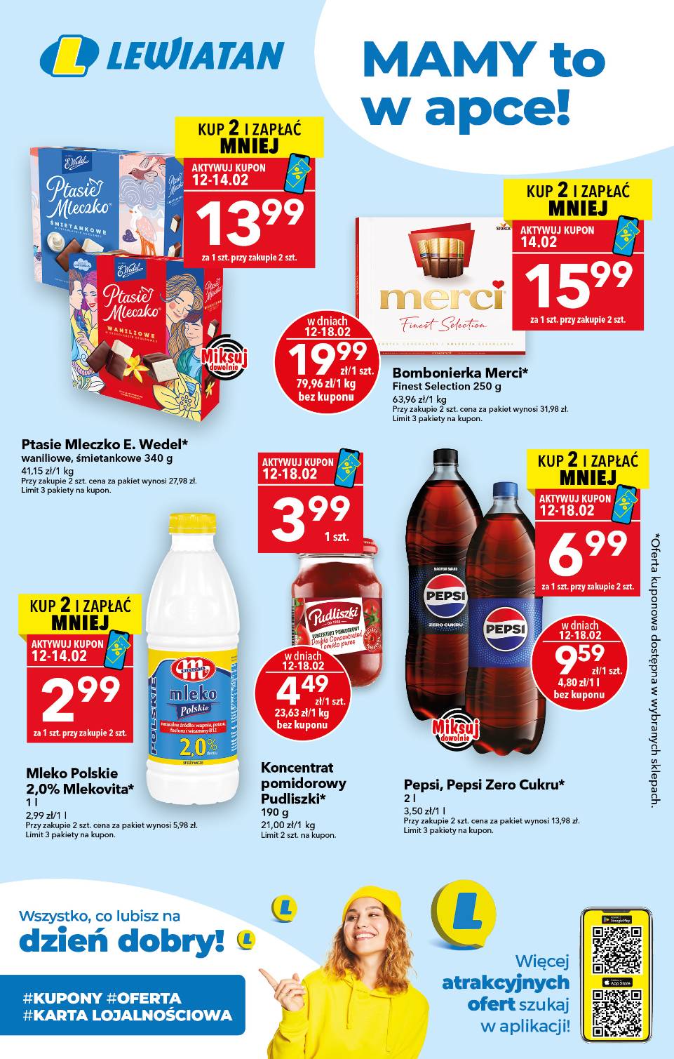 Gazetka Lewiatan - Mamy to w apce - ważna od 12.02.2026 do 18.02.2026