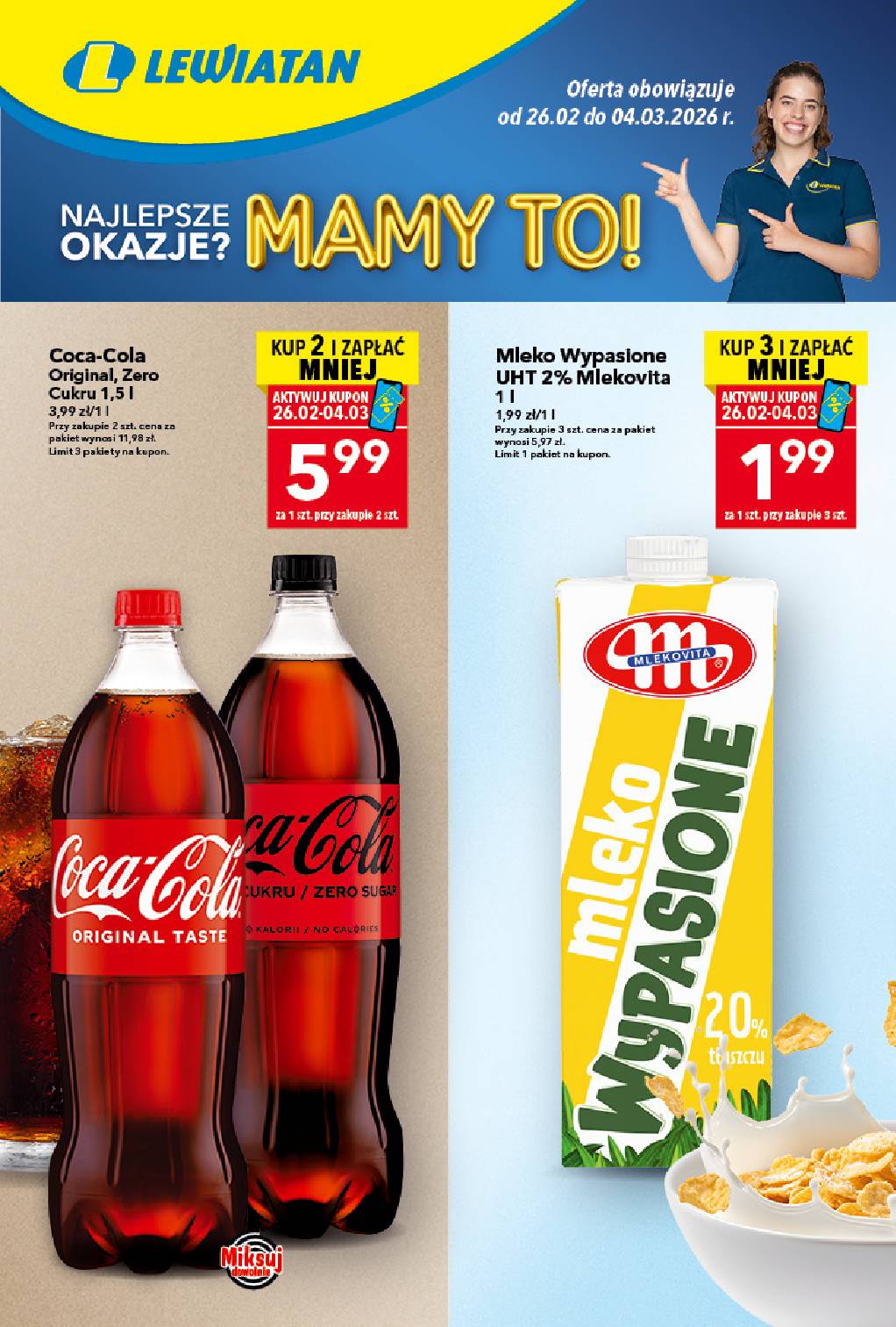 Gazetka Lewiatan - ważna od 26.02.2026 do 04.03.2026