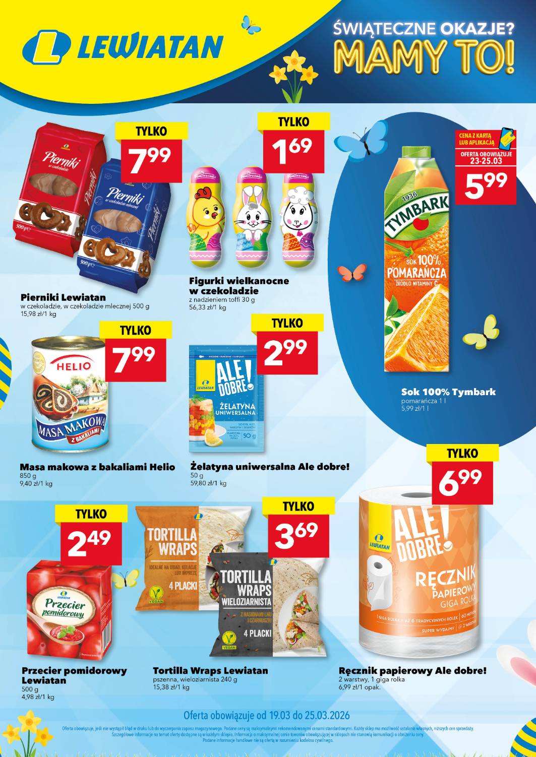 Gazetka Lewiatan - Mamy to - ważna od 19.03.2026 do 25.03.2026