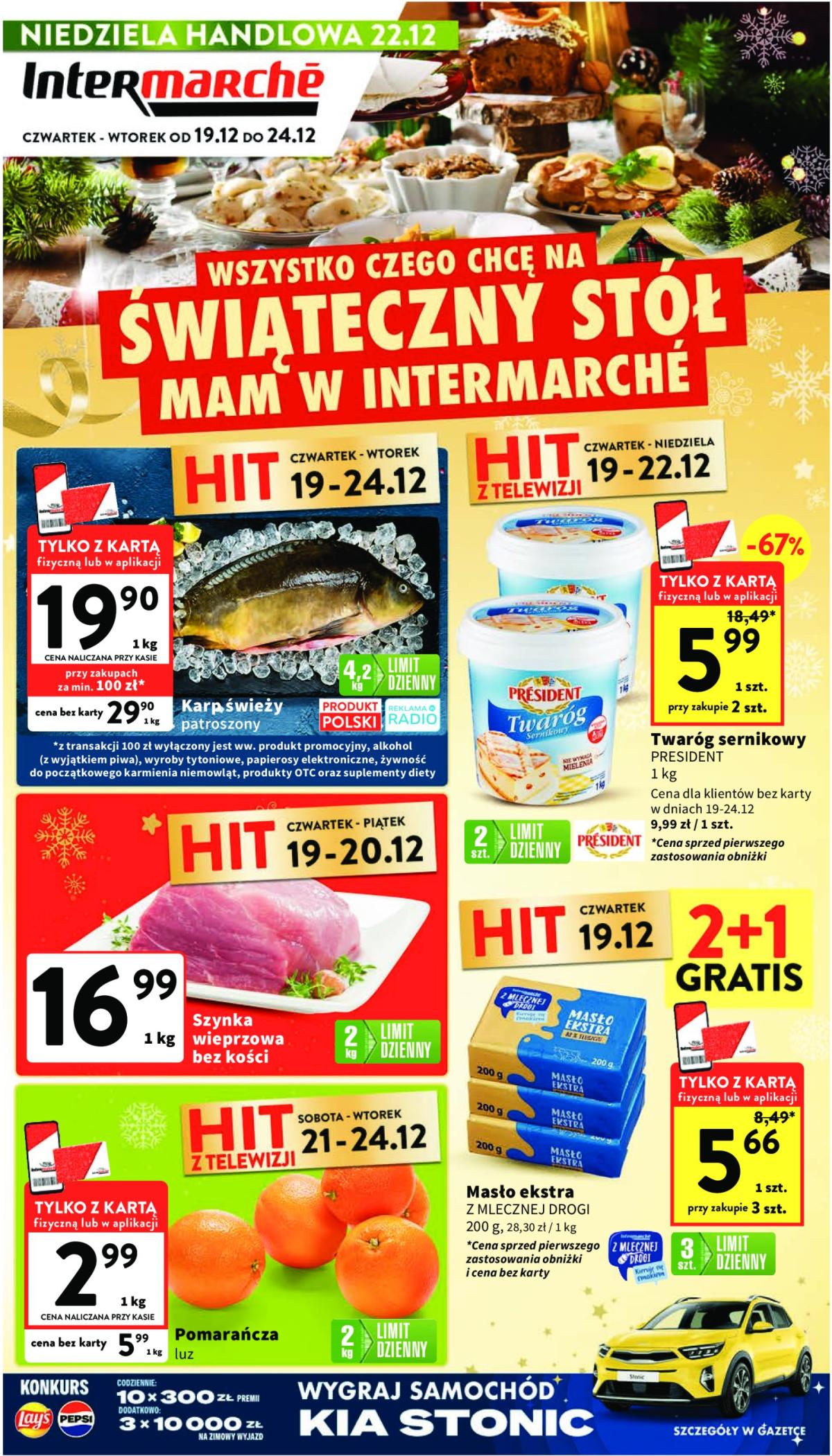 Intermarché gazetka ważna od 19.12. - 24.12.