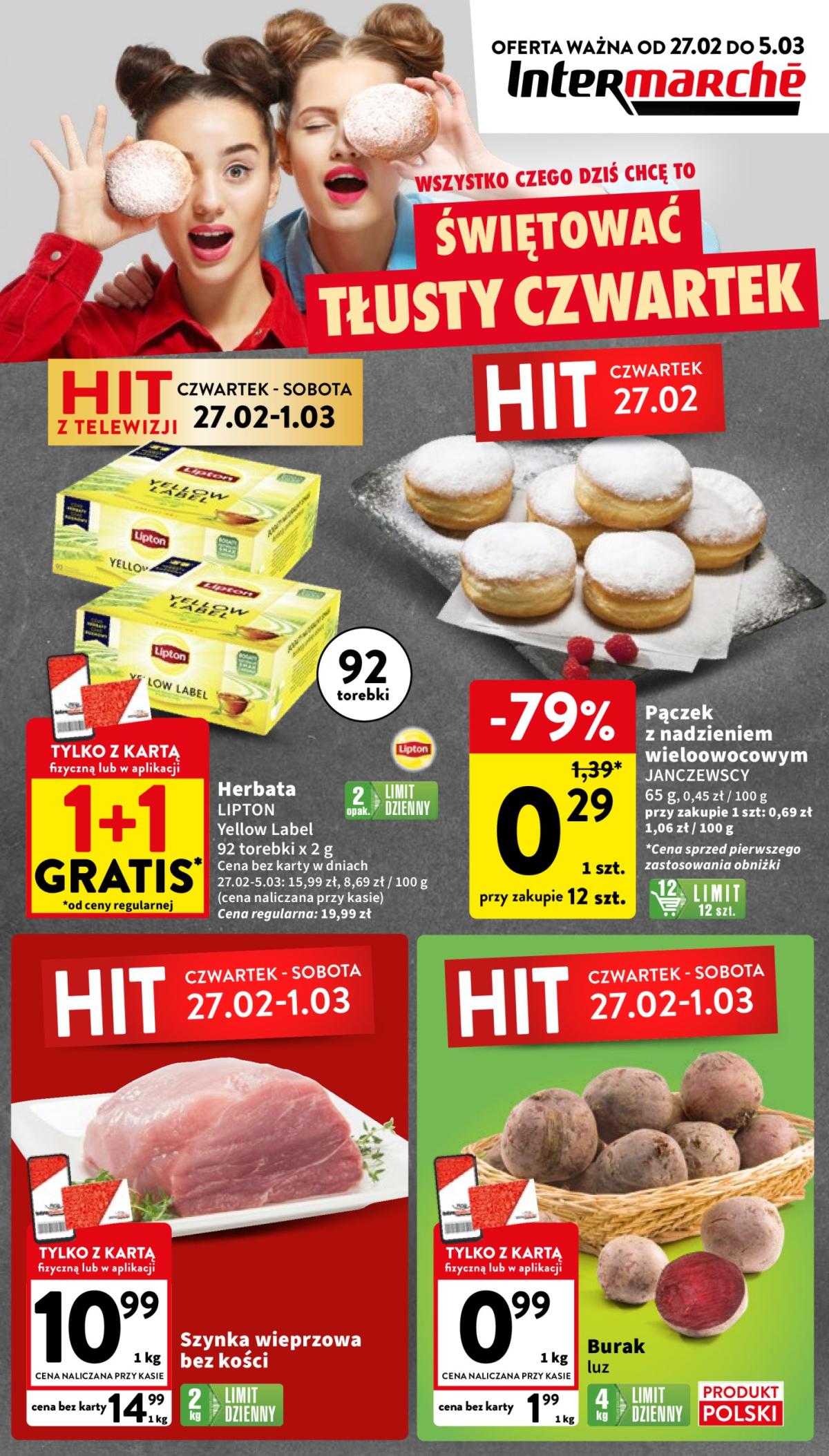Intermarché gazetka ważna od 27.02. - 05.03.
