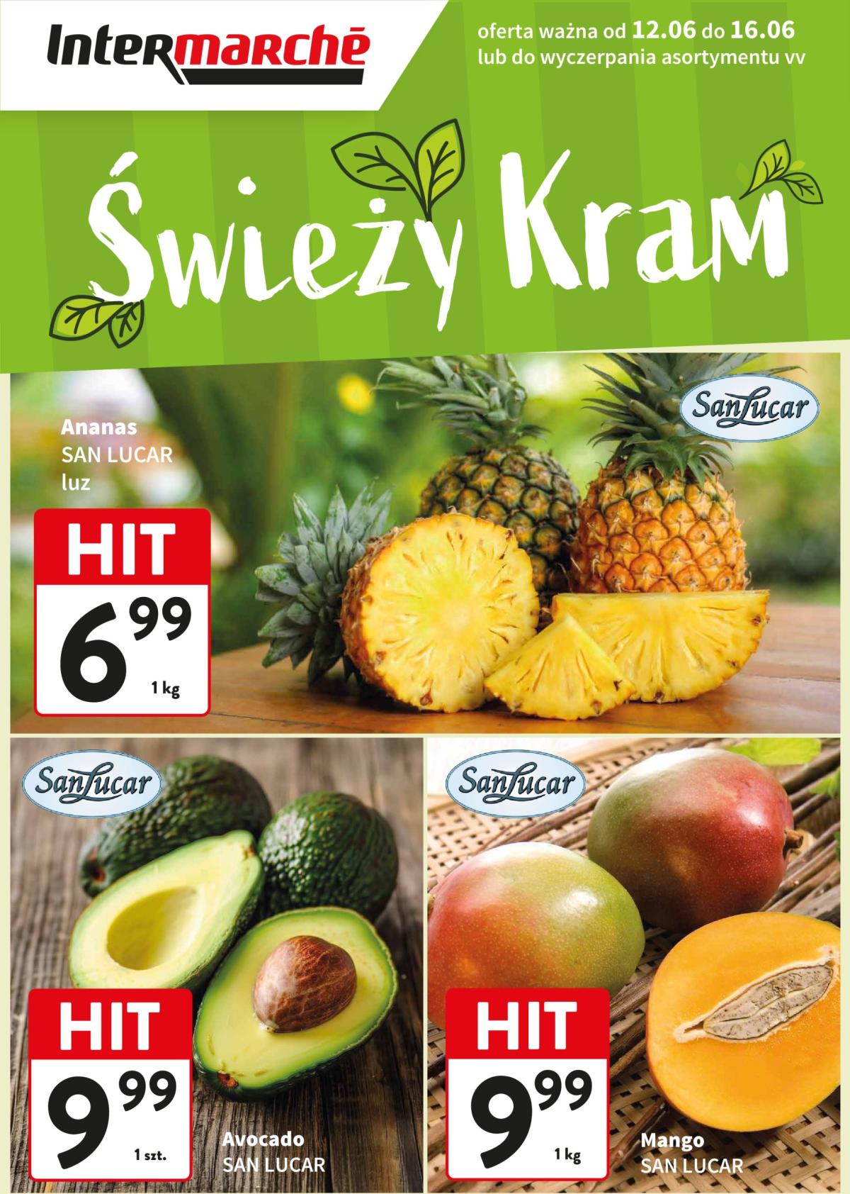 Gazetka Intermarché - Świeży HIt ważna od 12.06. - 16.06.