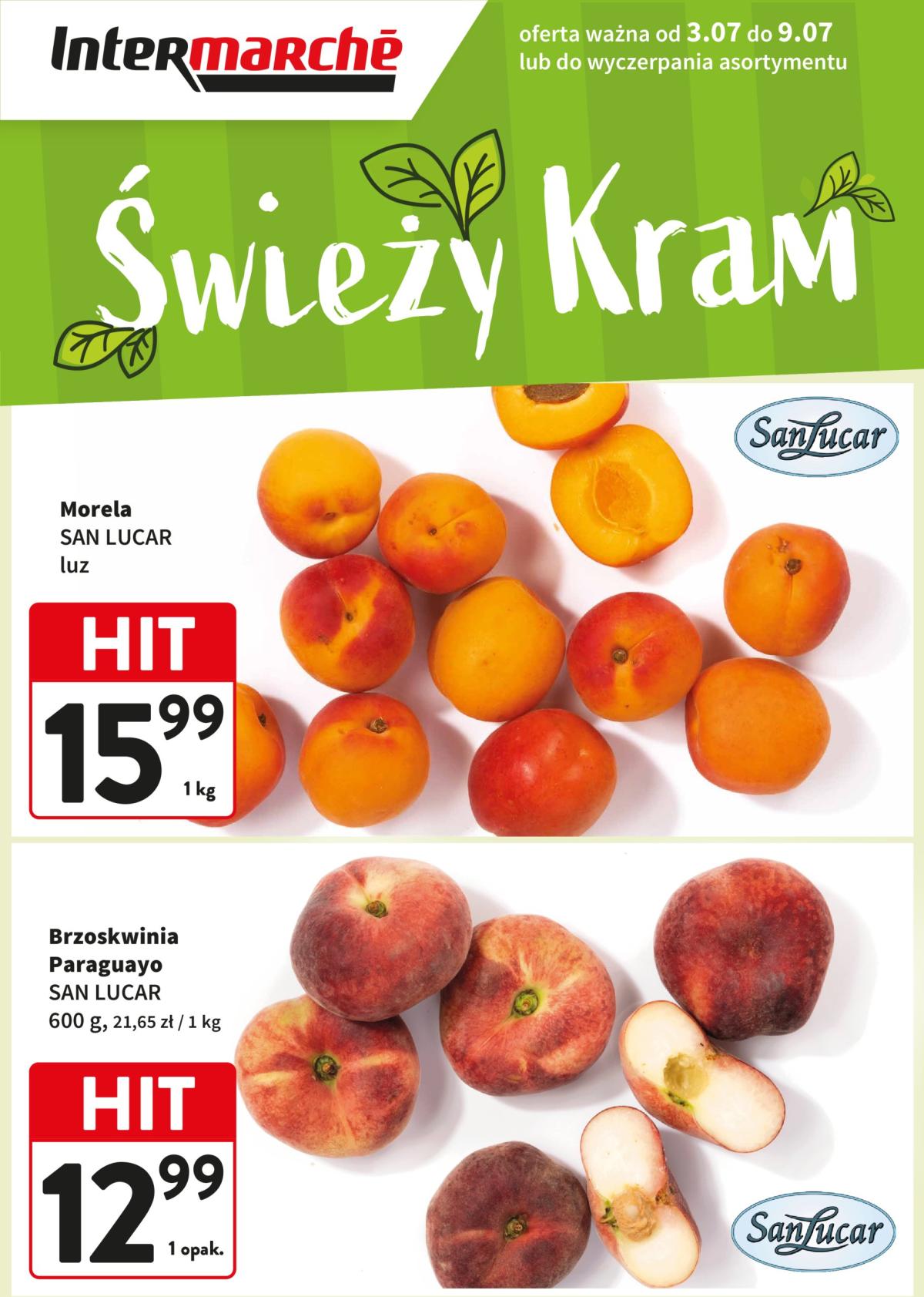 Gazetka Intermarché - Świeży Hit ważna od 03.07. - 09.07.