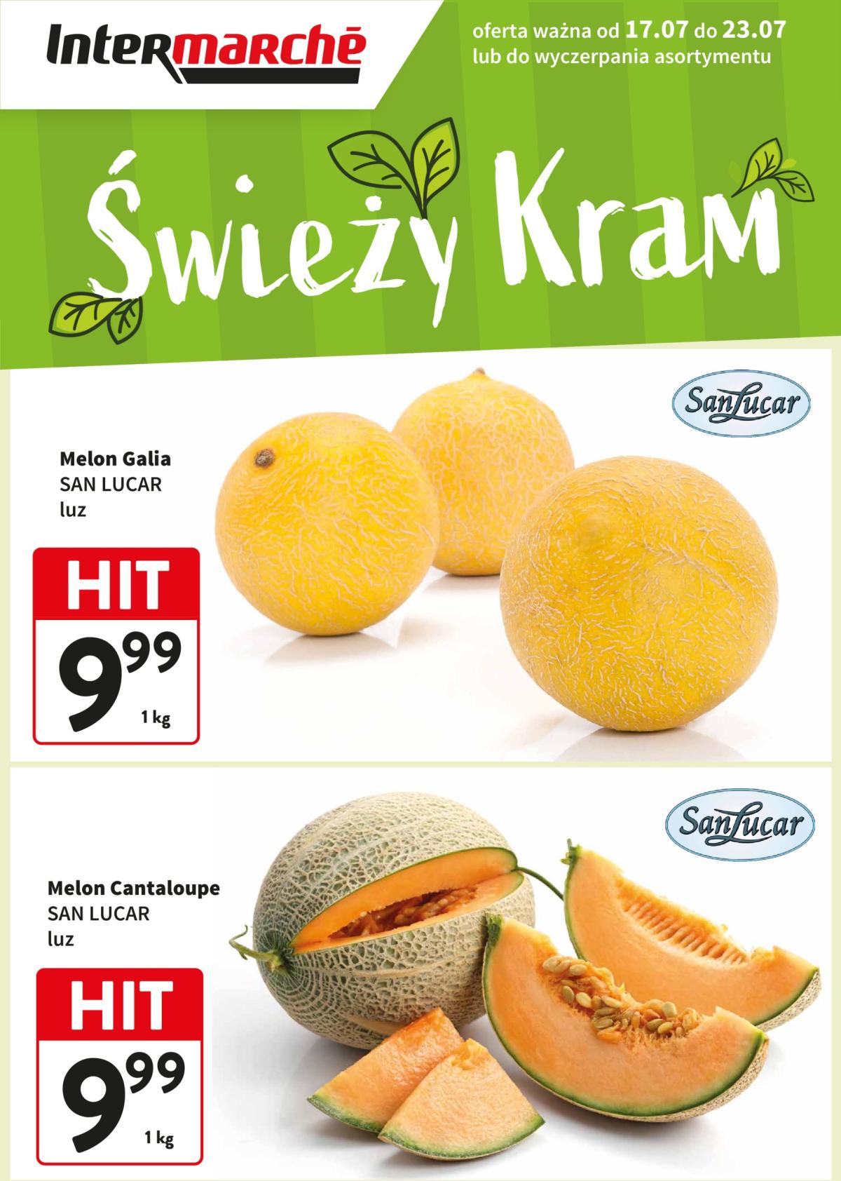 Gazetka Intermarché - Świeży Hit ważna od 17.07. - 23.07.