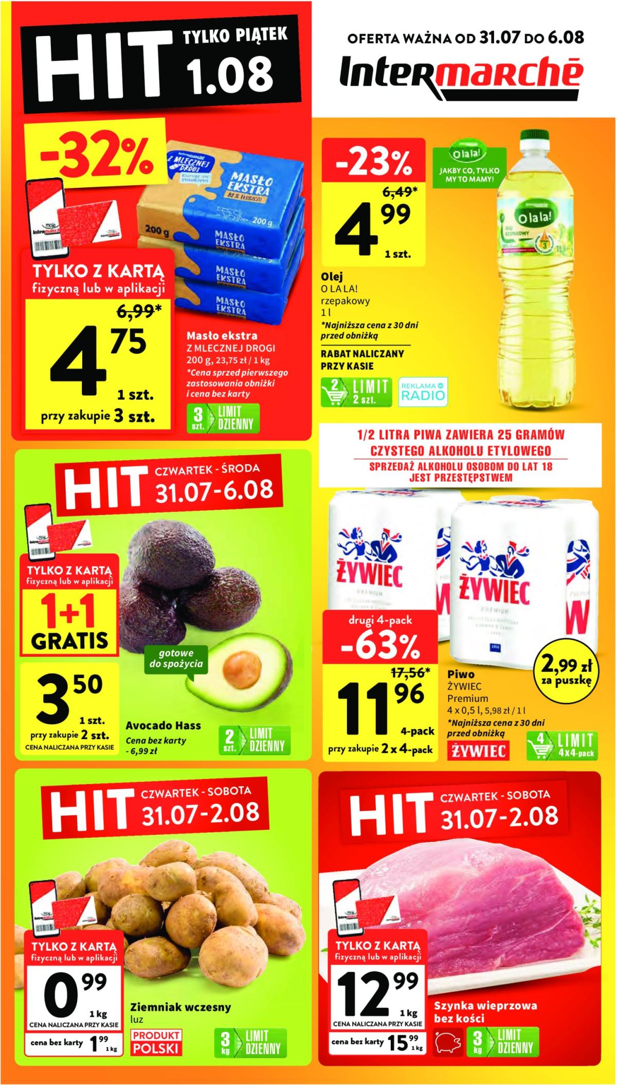 Gazetka Intermarché ważna od 31.07. - 06.08.