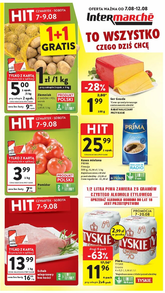 Gazetka Intermarché - ważna od 07.08. do 12.08.