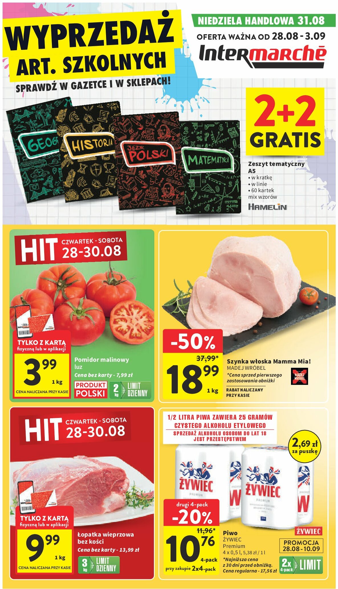 Gazetka Intermarché - ważna od 28.08. do 03.09.