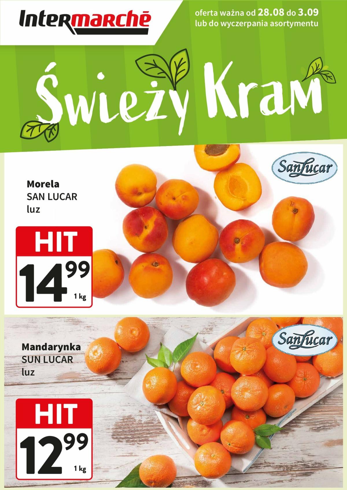 Gazetka Intermarché - Świeży HIt - ważna od 28.08. do 03.09.