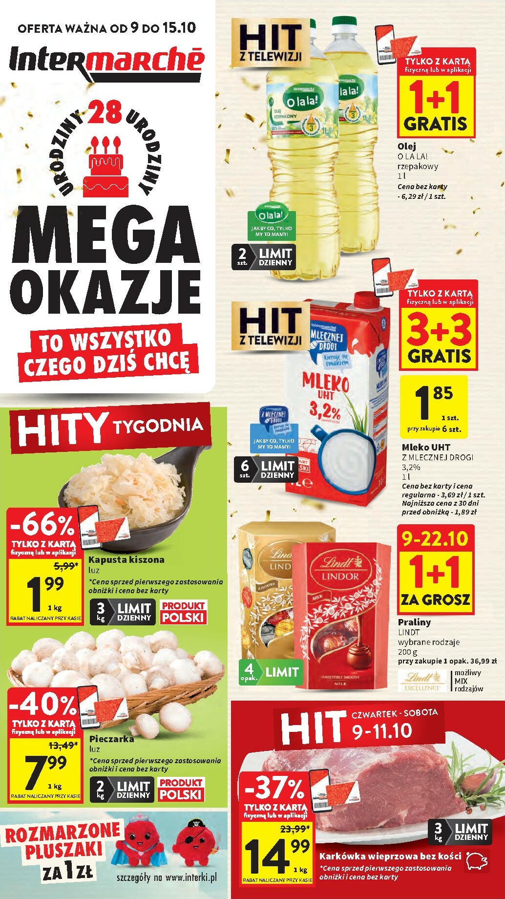 Gazetka Intermarché - ważna od 09.10. do 15.10.
