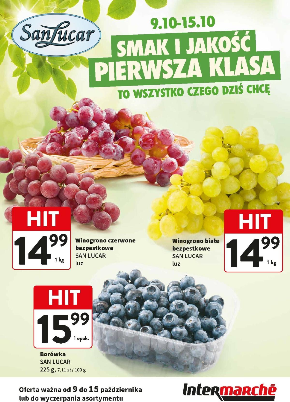 Gazetka Intermarché - Świeży Hit - ważna od 09.10. do 15.10.
