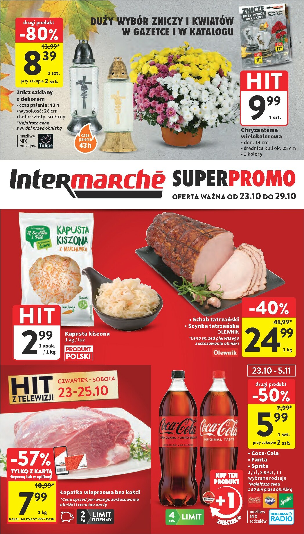 Gazetka Intermarché - ważna od 23.10. do 29.10.
