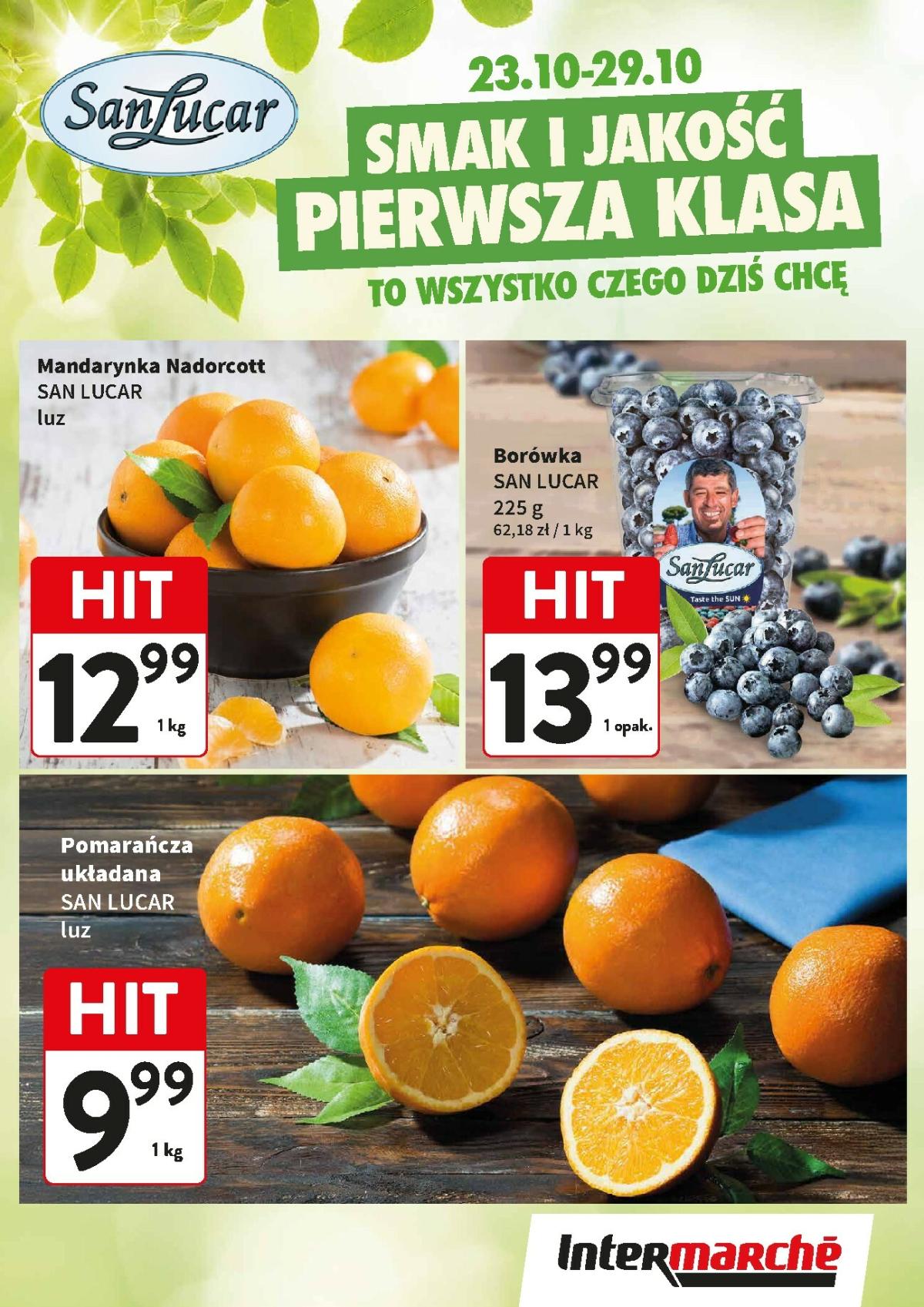 Gazetka Intermarché - Świeży Hit - ważna od 23.10. do 29.10.