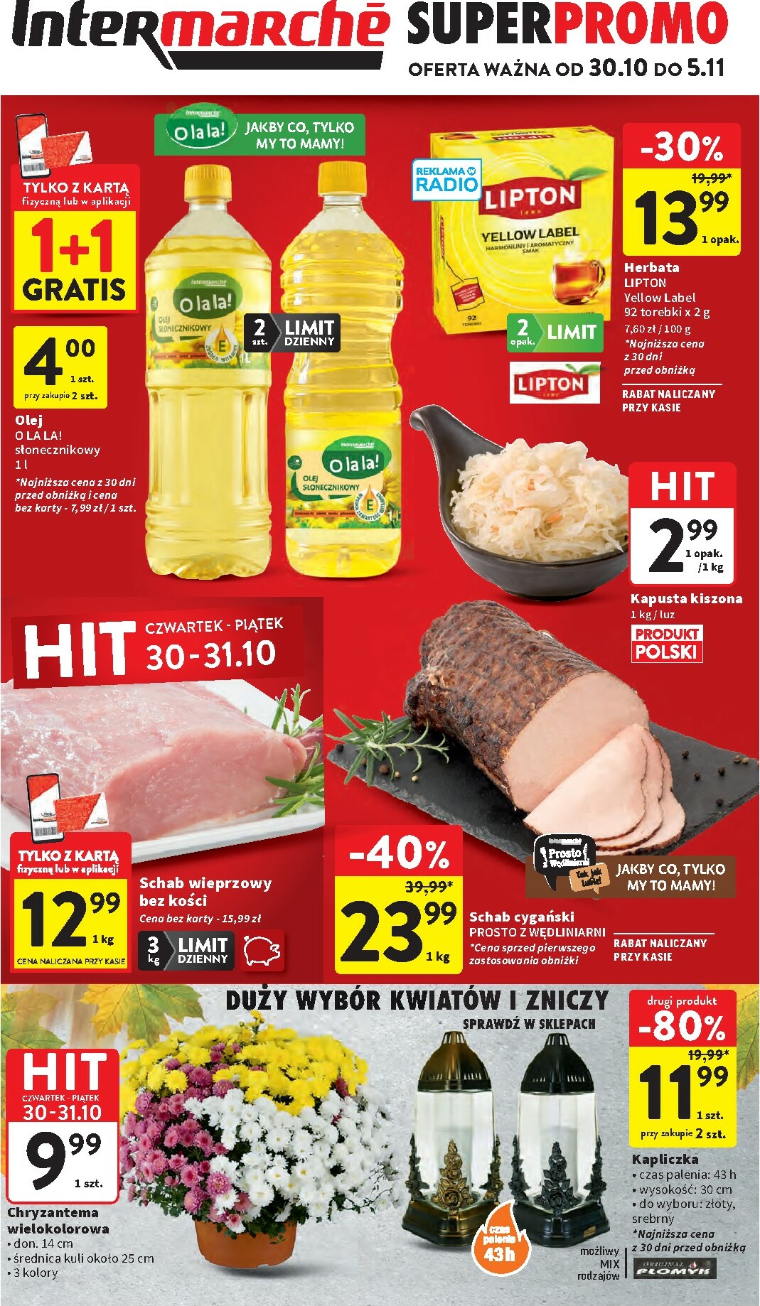 Gazetka Intermarché - ważna od 30.10. do 05.11.