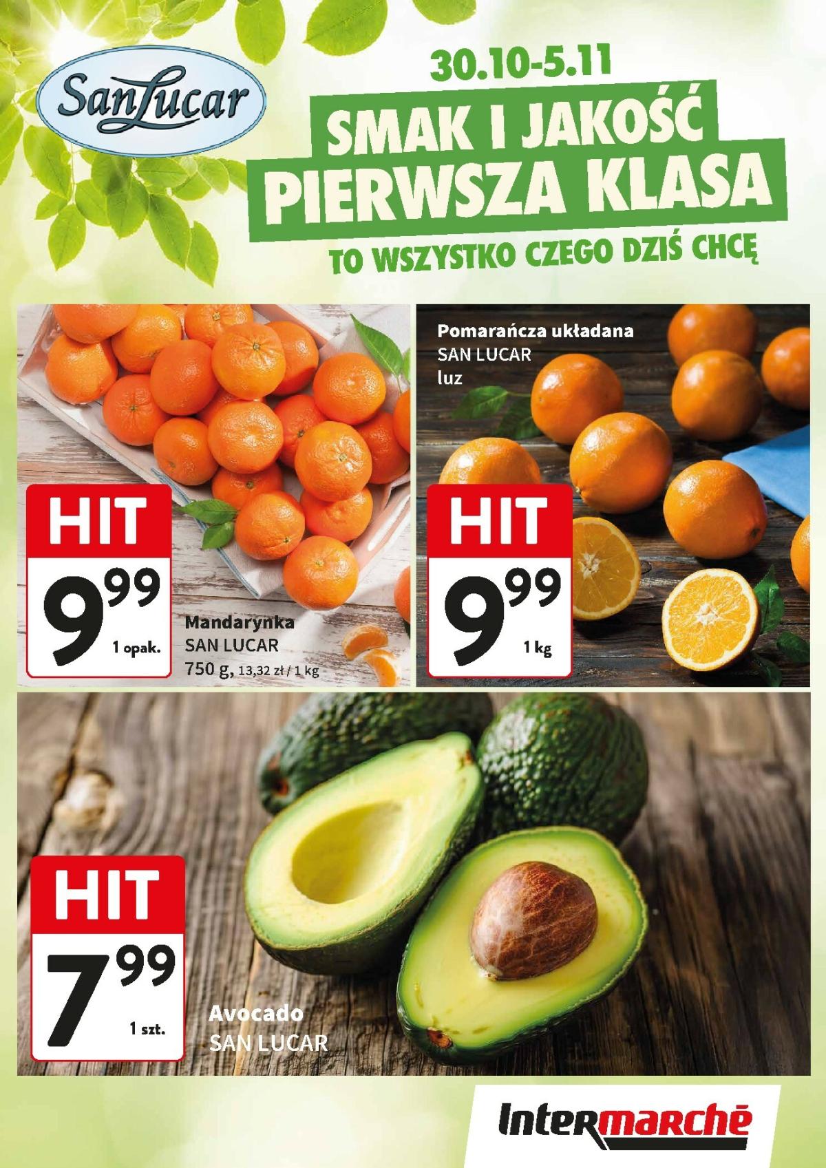 Gazetka Intermarché - Świeży HIt - ważna od 30.10. do 05.11.
