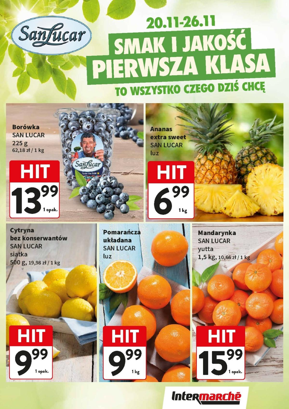 Gazetka Intermarché - Świeży Hit - ważna od 20.11. do 26.11.