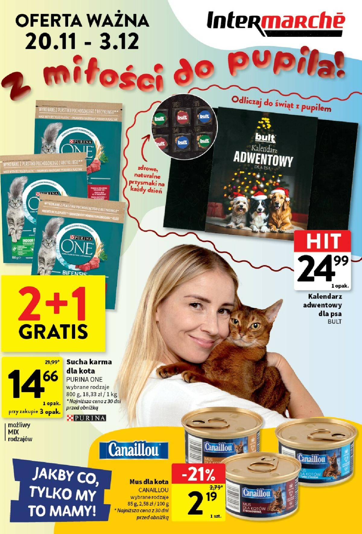 Gazetka Intermarché - Z miłości do pupila - ważna od 20.11. do 03.12.