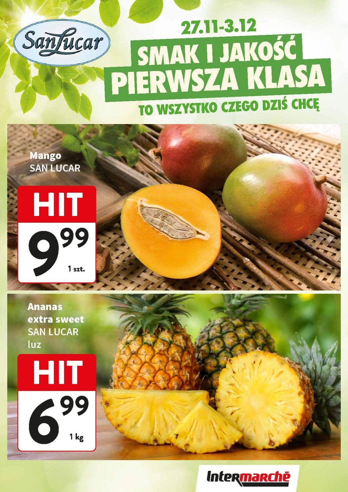 Gazetka Intermarché - Świeży Hit - ważna od 27.11. do 03.12.