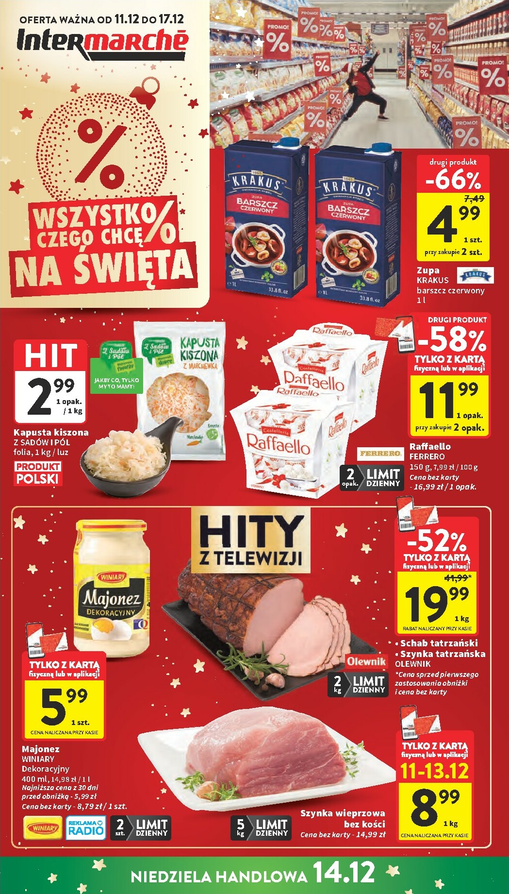 Gazetka Intermarché - ważna od 11.12. do 17.12.