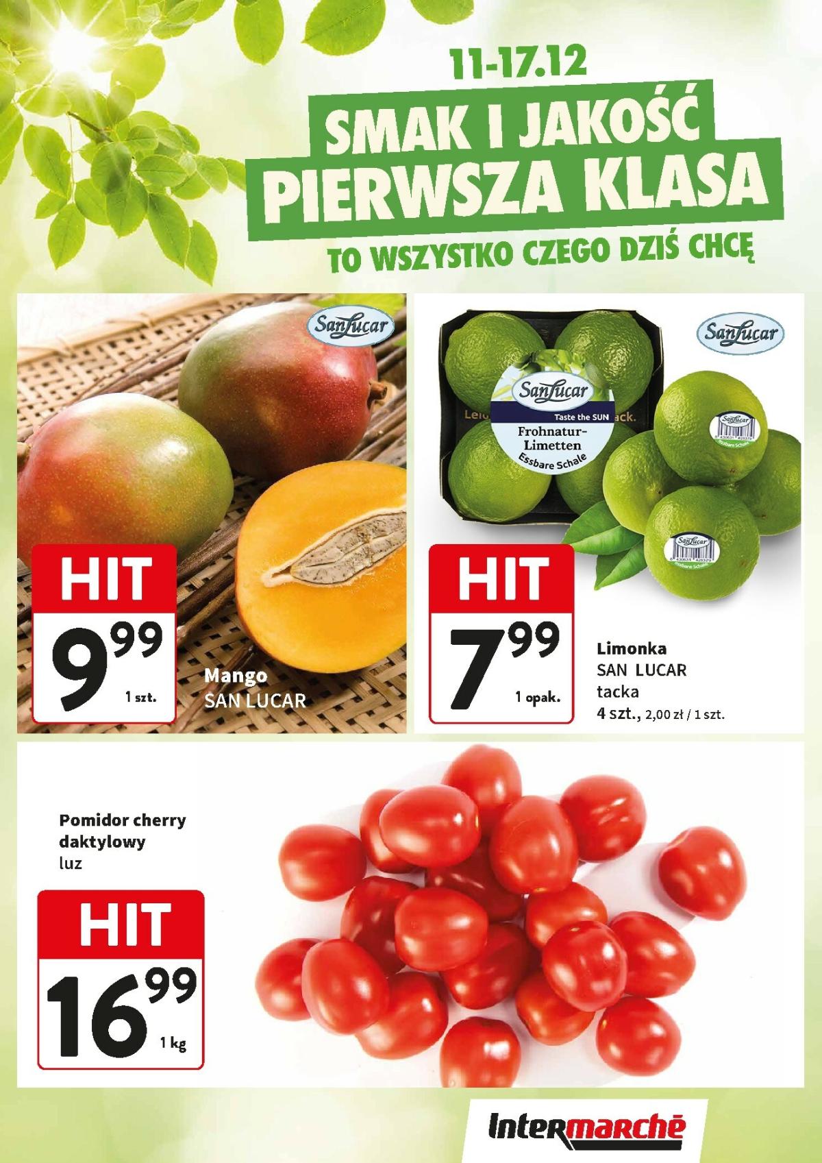 Gazetka Intermarché - Świeży Hit - ważna od 11.12. do 17.12.