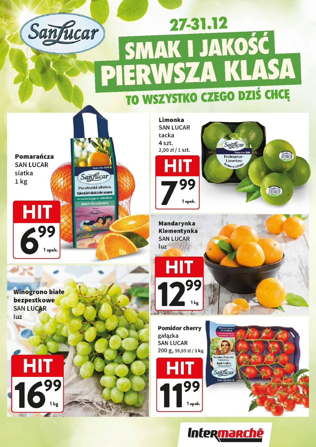 Gazetka Intermarché - Świeży Hit - ważna od 27.12. do 31.12.