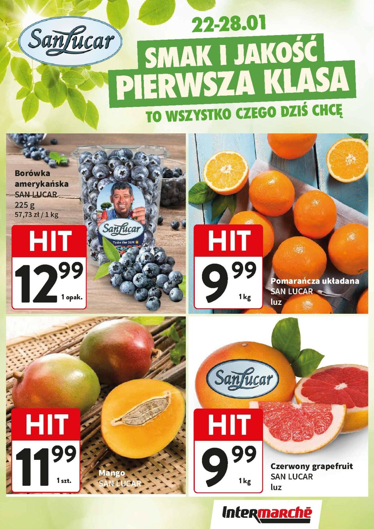 Gazetka Intermarché - Świeży Kram - ważna od 22.01. do 28.01.