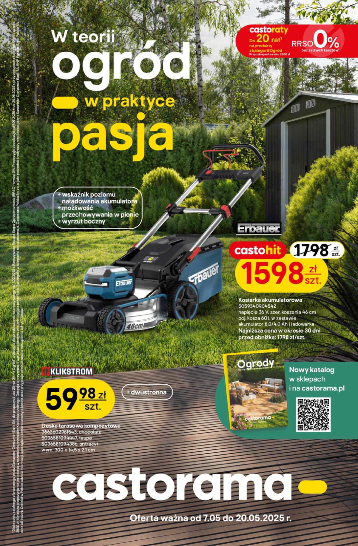 Castorama gazetka ważna od 07.05. - 20.05.