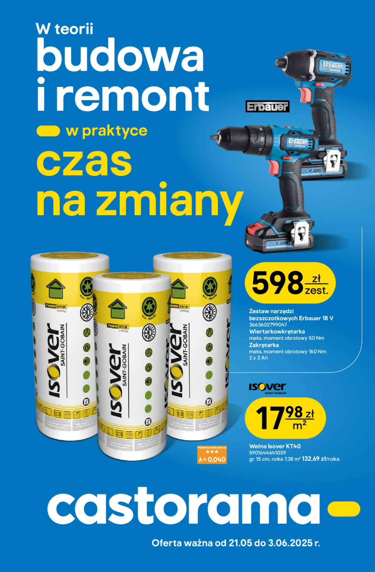Castorama gazetka ważna od 21.05. - 03.06.