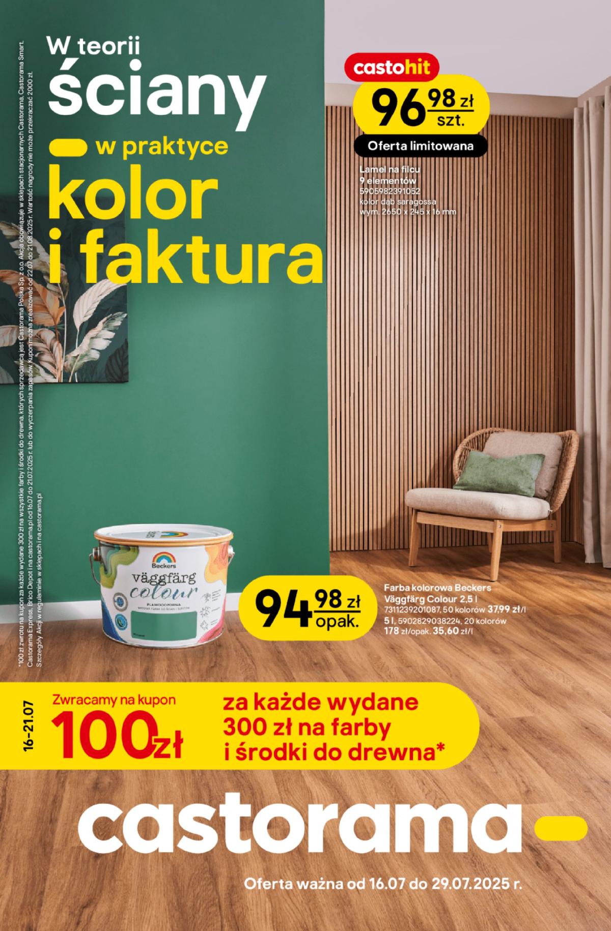 Gazetka Castorama ważna od 16.07. - 29.07.