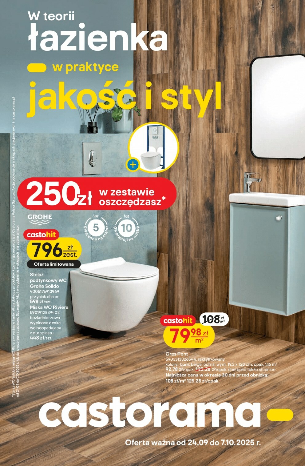 Gazetka Castorama - ważna od 24.09. do 07.10.