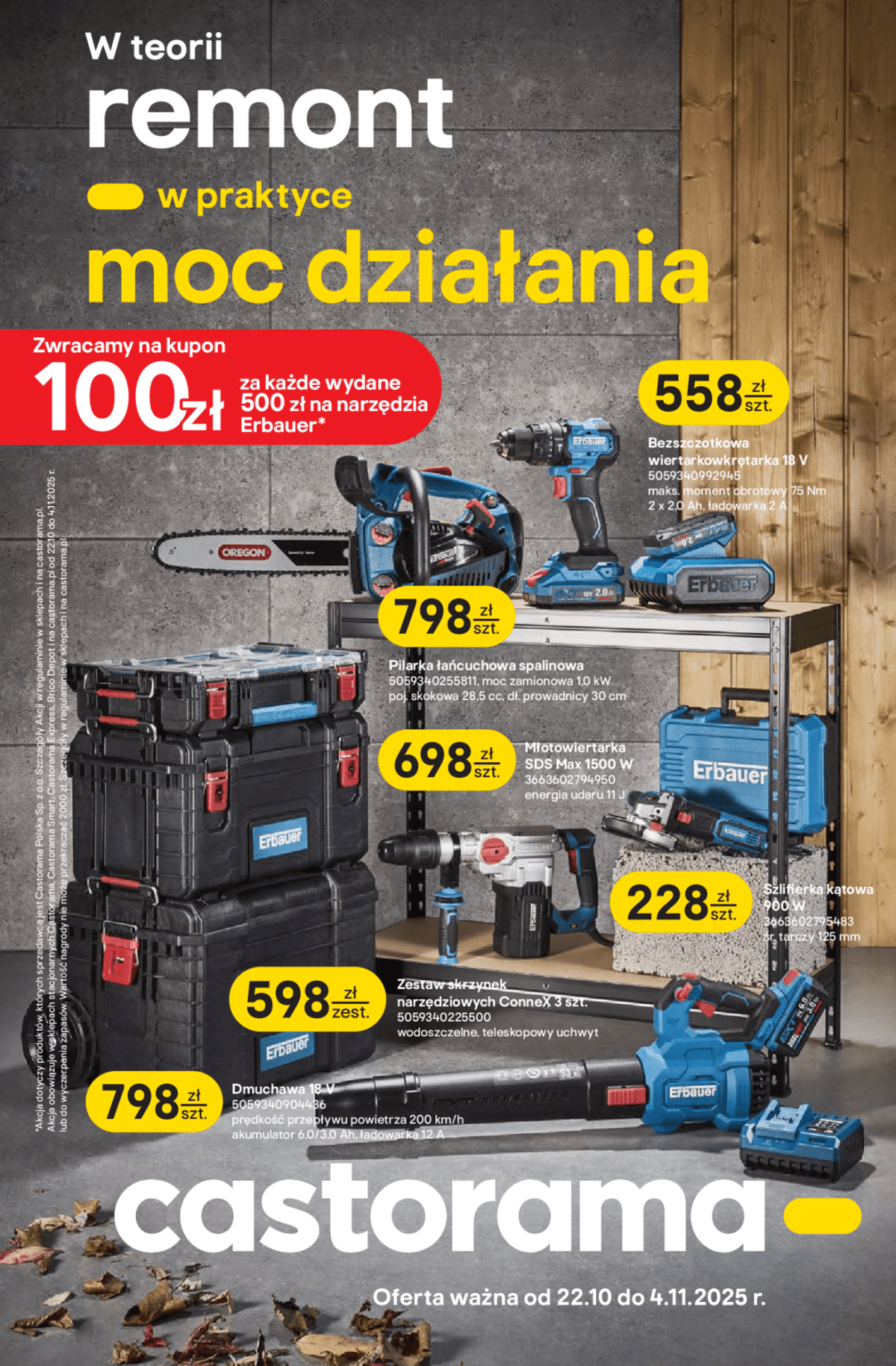 Gazetka Castorama - ważna od 22.10. do 04.11.