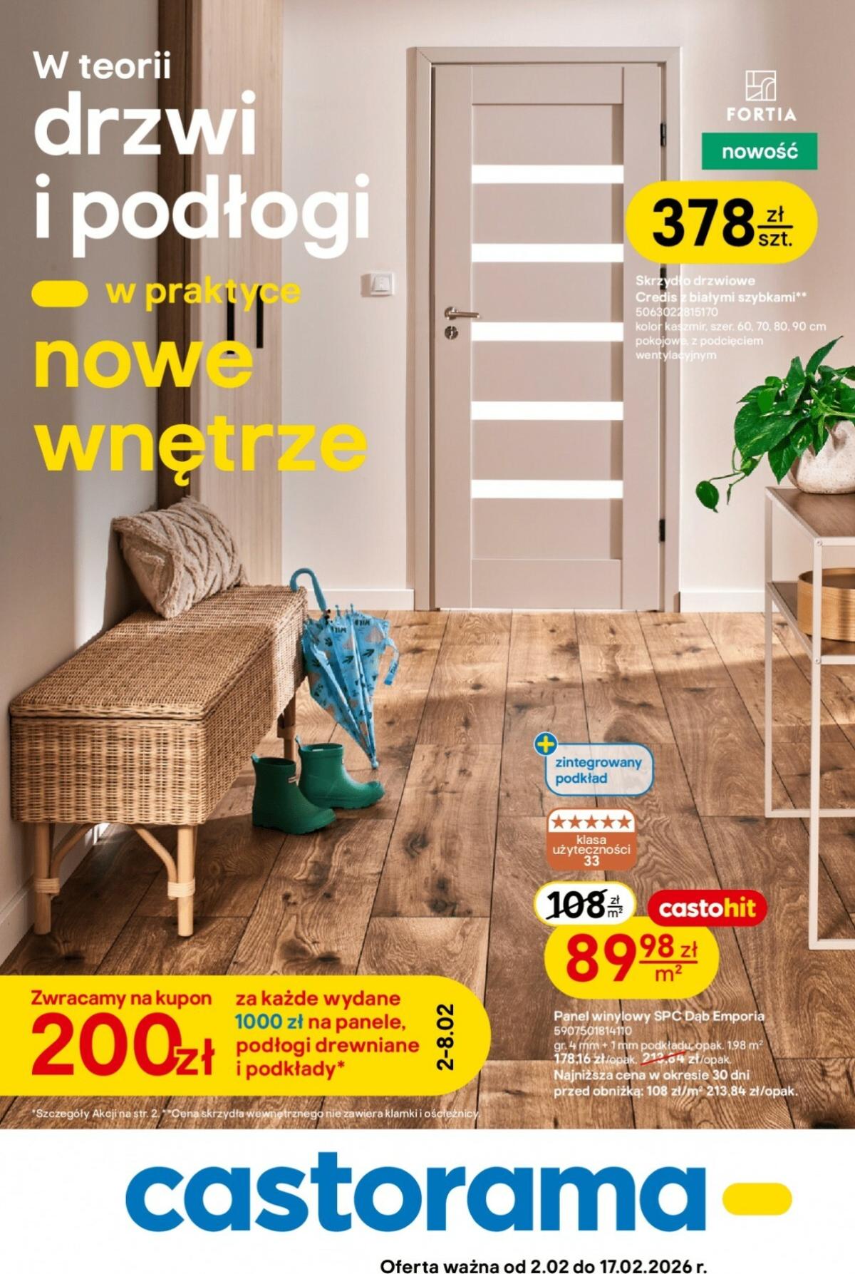 Gazetka Castorama - ważna od 02.02.2026 do 17.02.2026