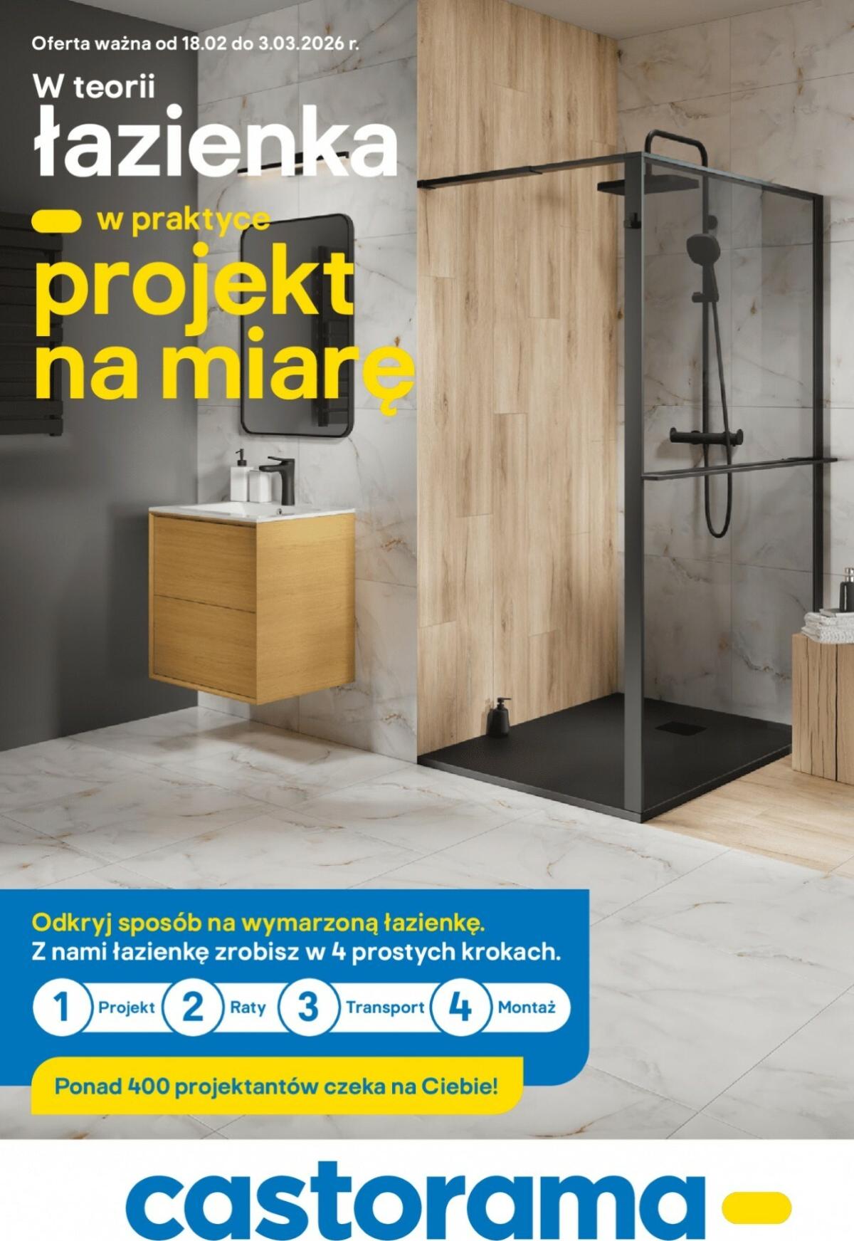Gazetka Castorama - ważna od 18.02.2026 do 03.03.2026