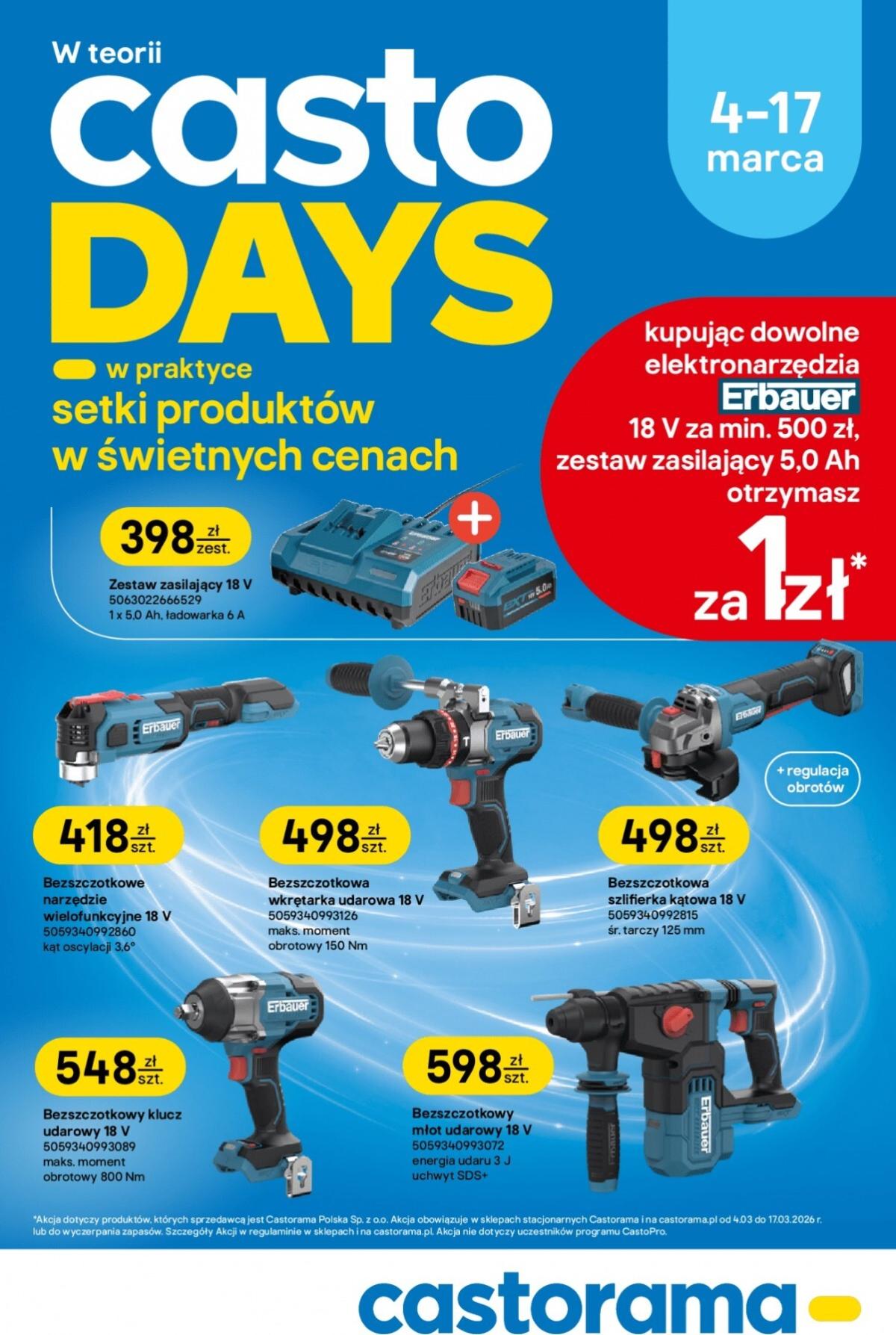 Gazetka Castorama - ważna od 04.03.2026 do 17.03.2026