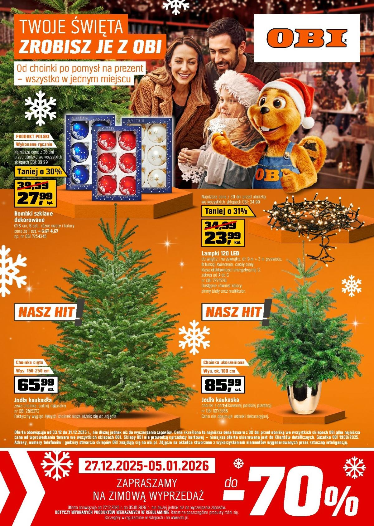 Gazetka OBI - ważna od 03.12. do 31.12.