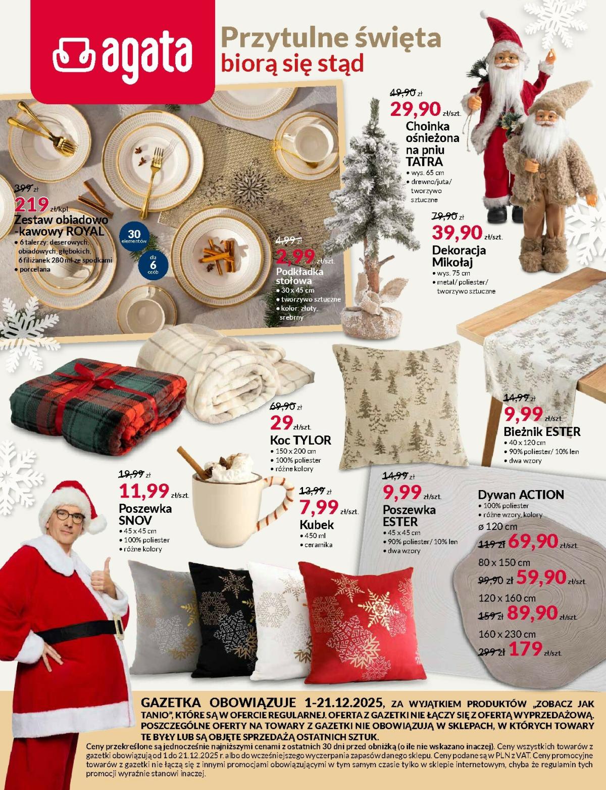 Gazetka Agata Meble - ważna od 01.12. do 21.12.