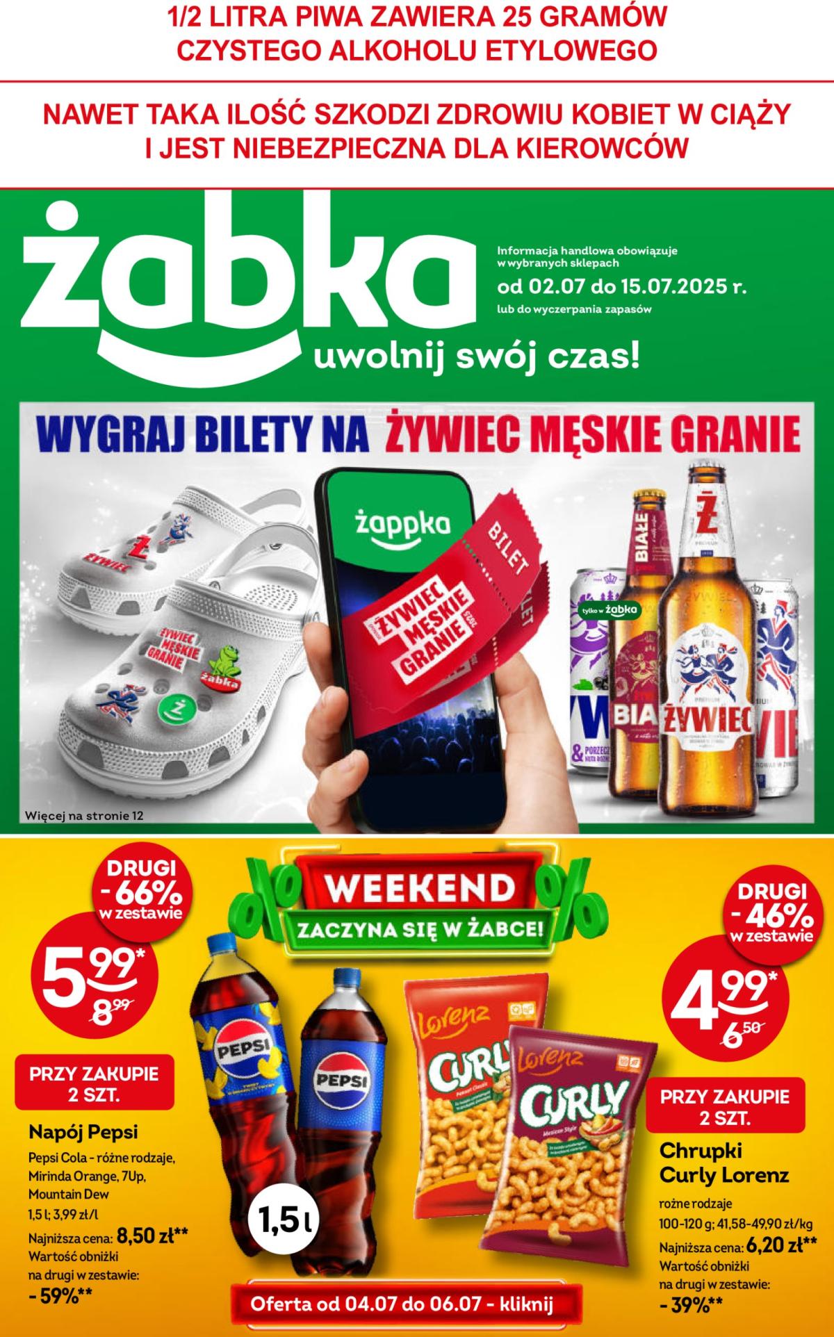 Gazetka Żabka ważna od 02.07. - 15.07.