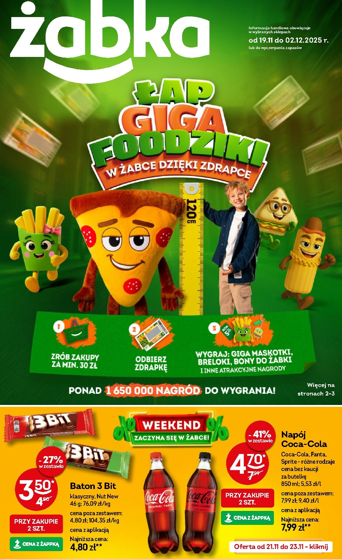 Gazetka Żabka - ważna od 19.11. do 02.12.