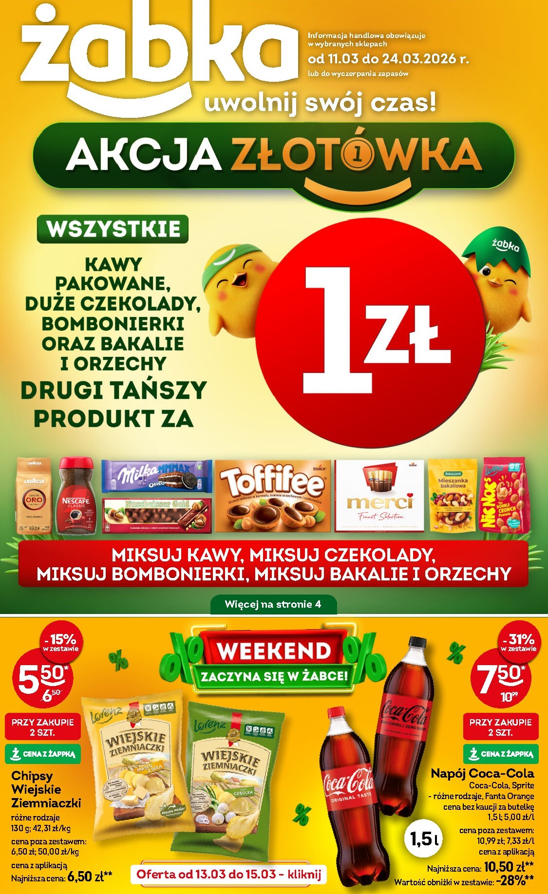 Gazetka Żabka - ważna od 11.03.2026 do 24.03.2026