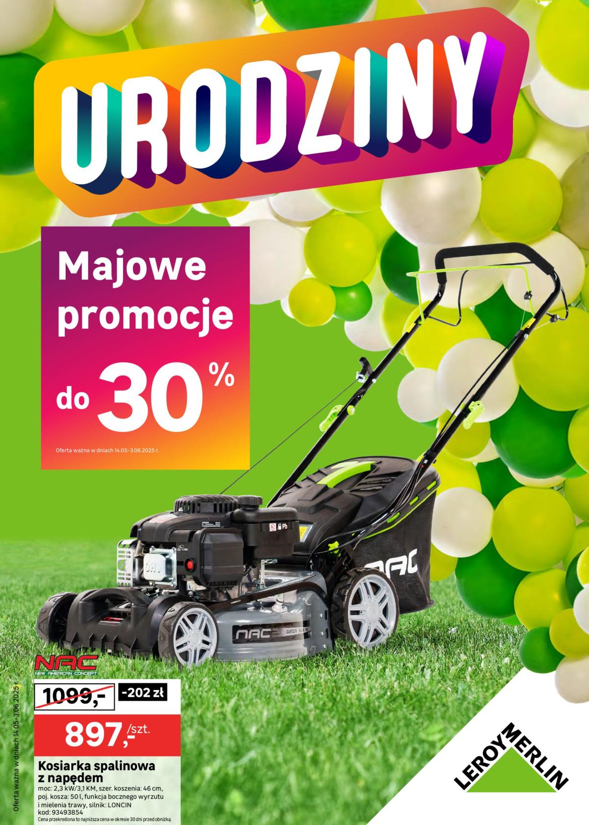 Leroy Merlin gazetka ważna od 14.05. - 03.06.