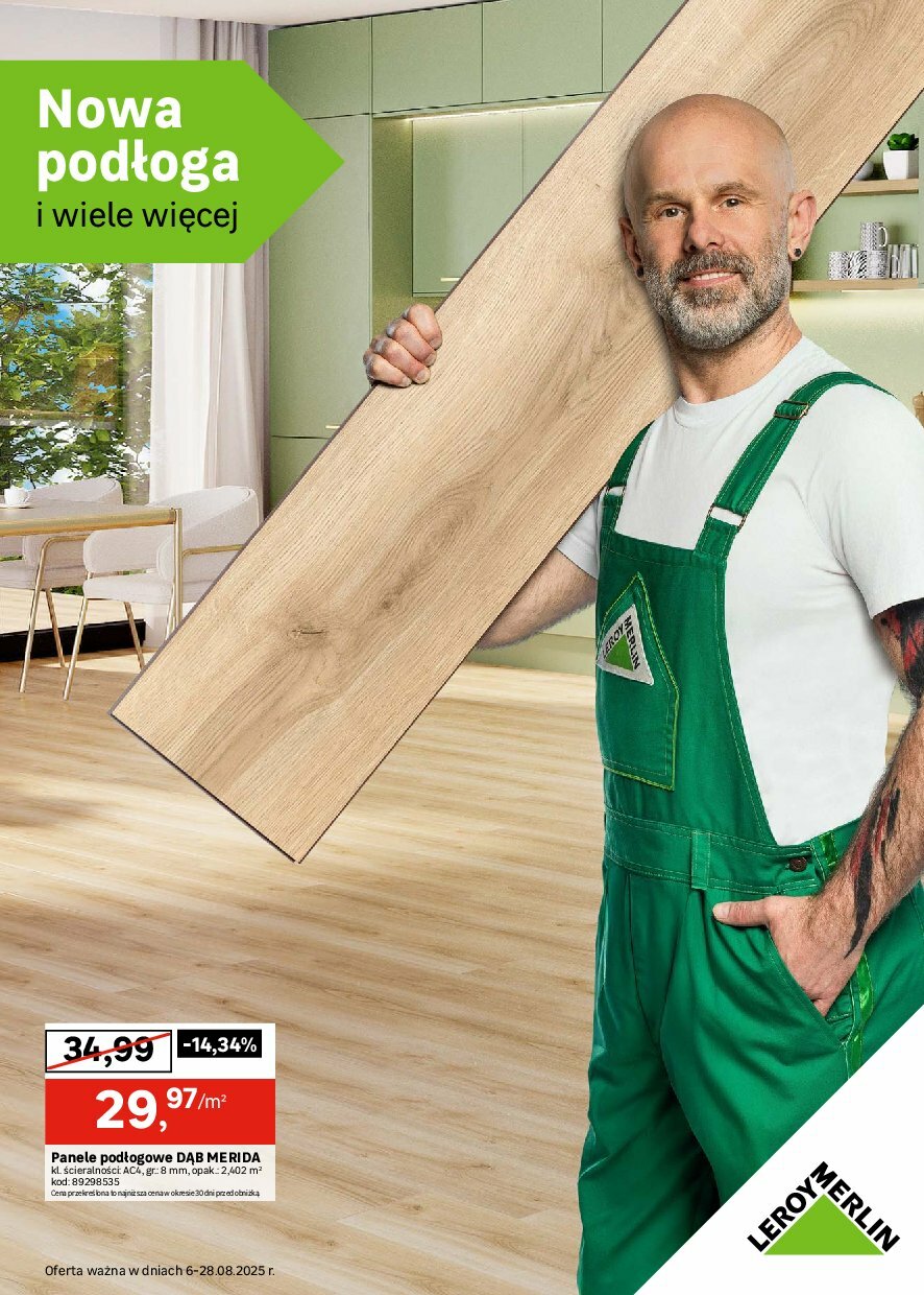 Gazetka Leroy Merlin - ważna od 06.08. do 28.08.
