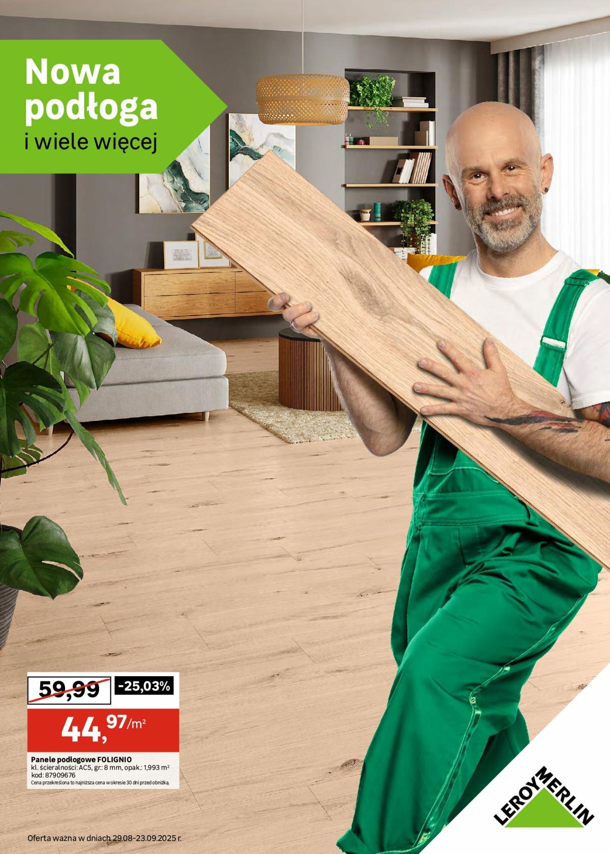 Gazetka Leroy Merlin - ważna od 29.08. do 23.09.