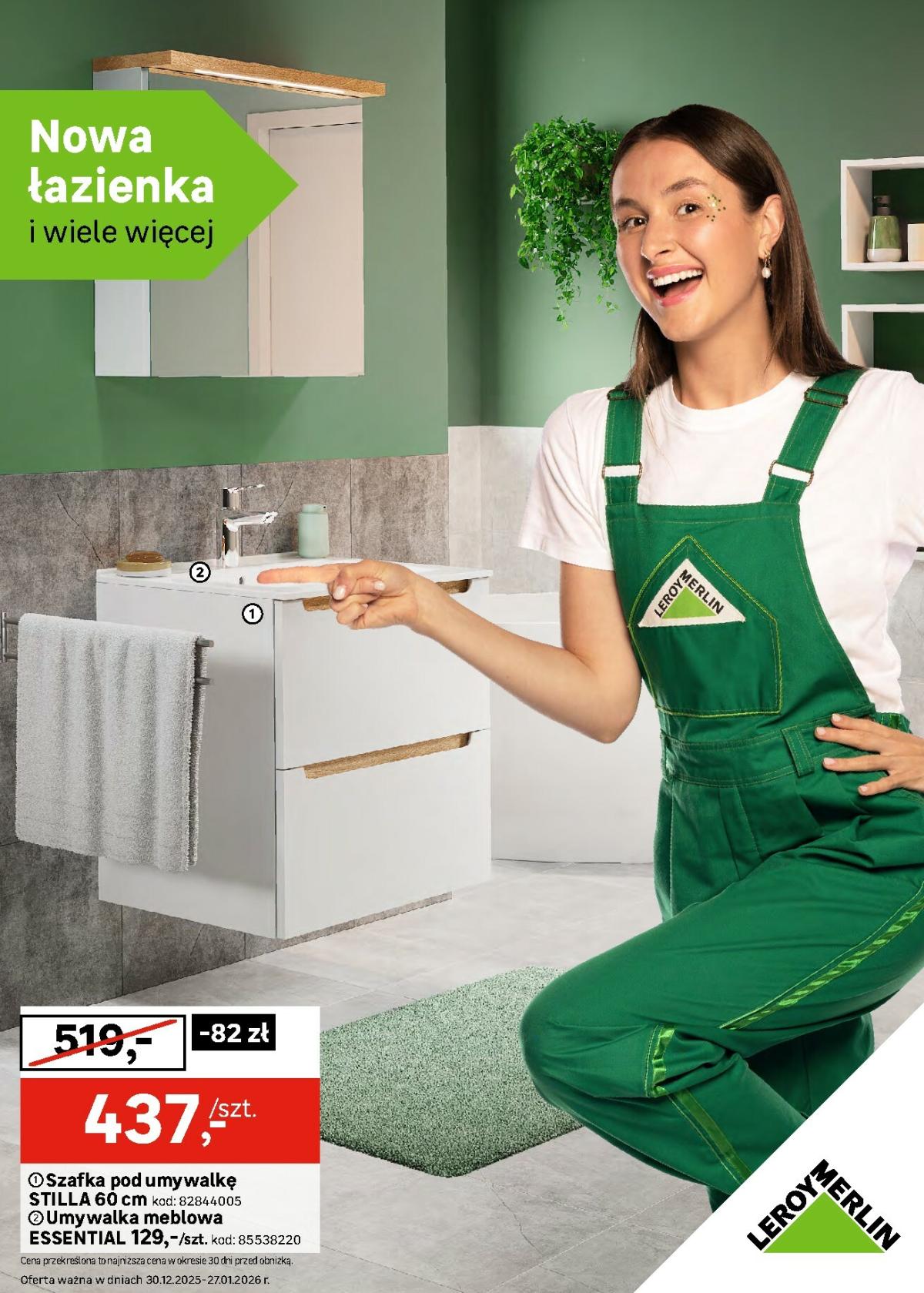 Gazetka Leroy Merlin - ważna od 30.12. do 27.01.