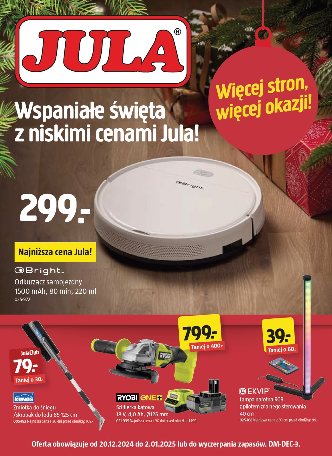 Jula gazetka ważna od 20.12. - 02.01.