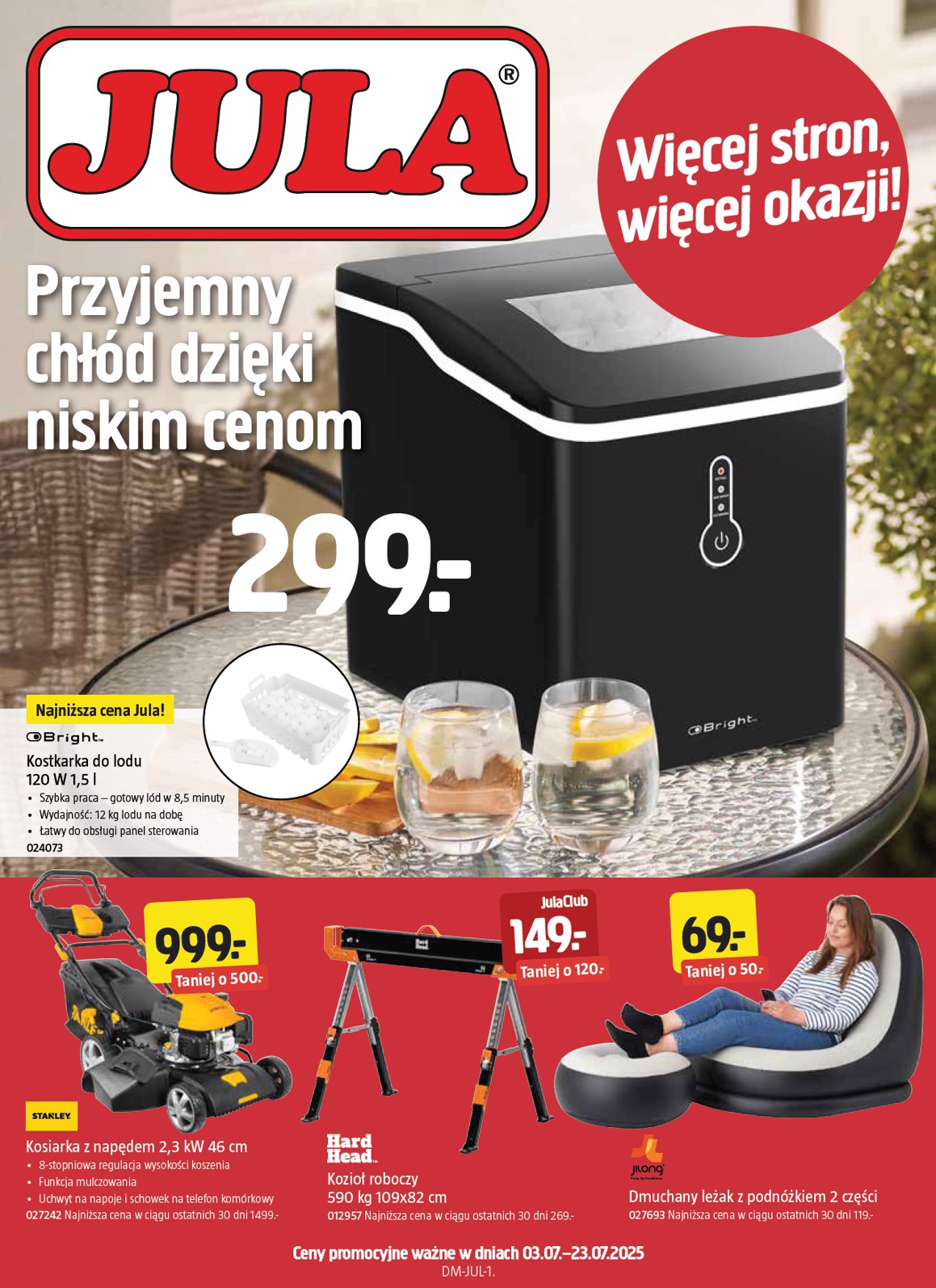 Gazetka Jula ważna od 03.07. - 23.07.