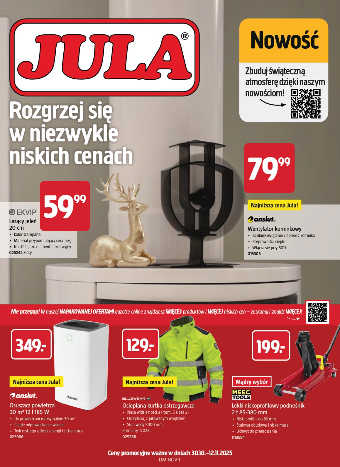 Gazetka Jula - ważna od 30.10. do 12.11.