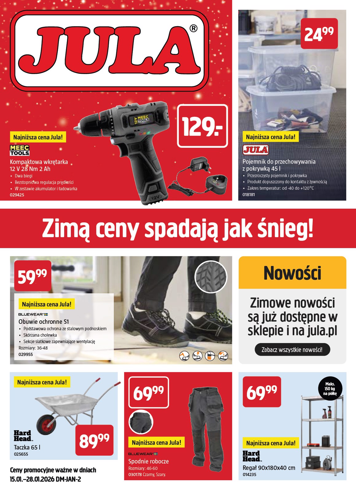 Gazetka Jula - ważna od 15.01. do 28.01.