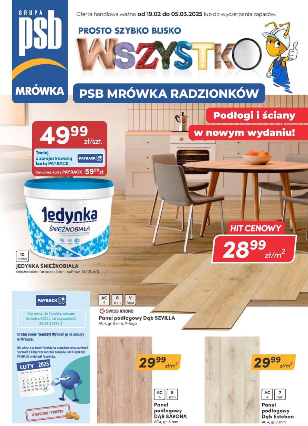 Mrówka - Radzionków gazetka ważna od 19.02. - 05.03.