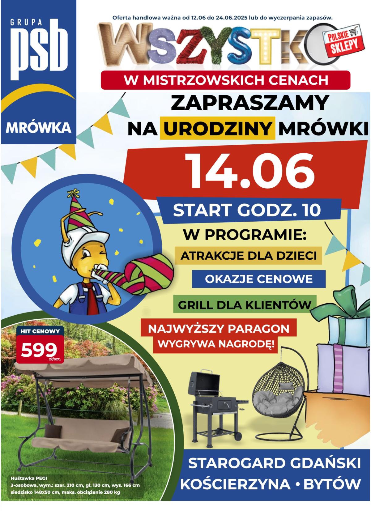 Gazetka Mrówka - Bytów ważna od 12.06. - 24.06.