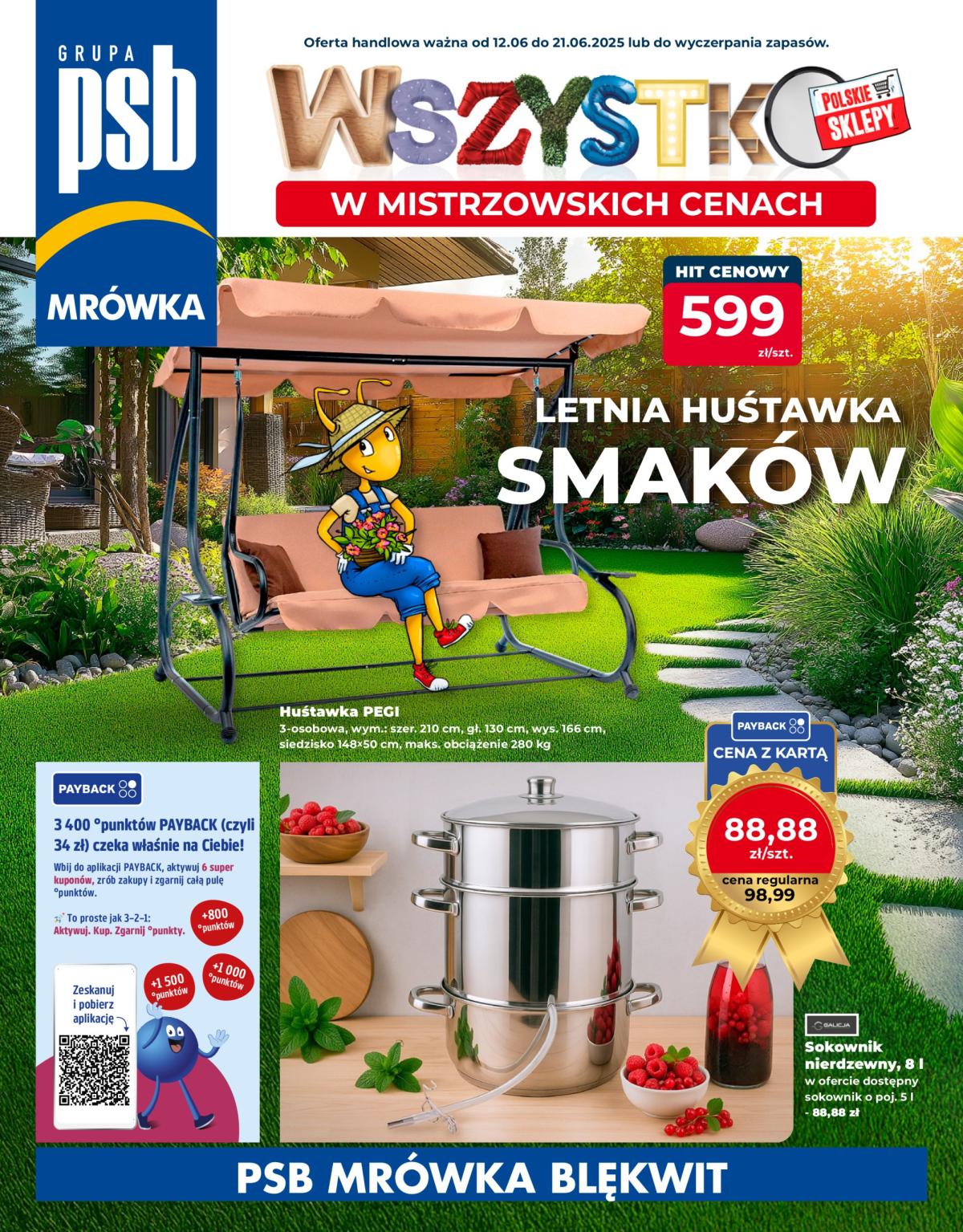 Gazetka Mrówka - Blękwit ważna od 12.06. - 21.06.